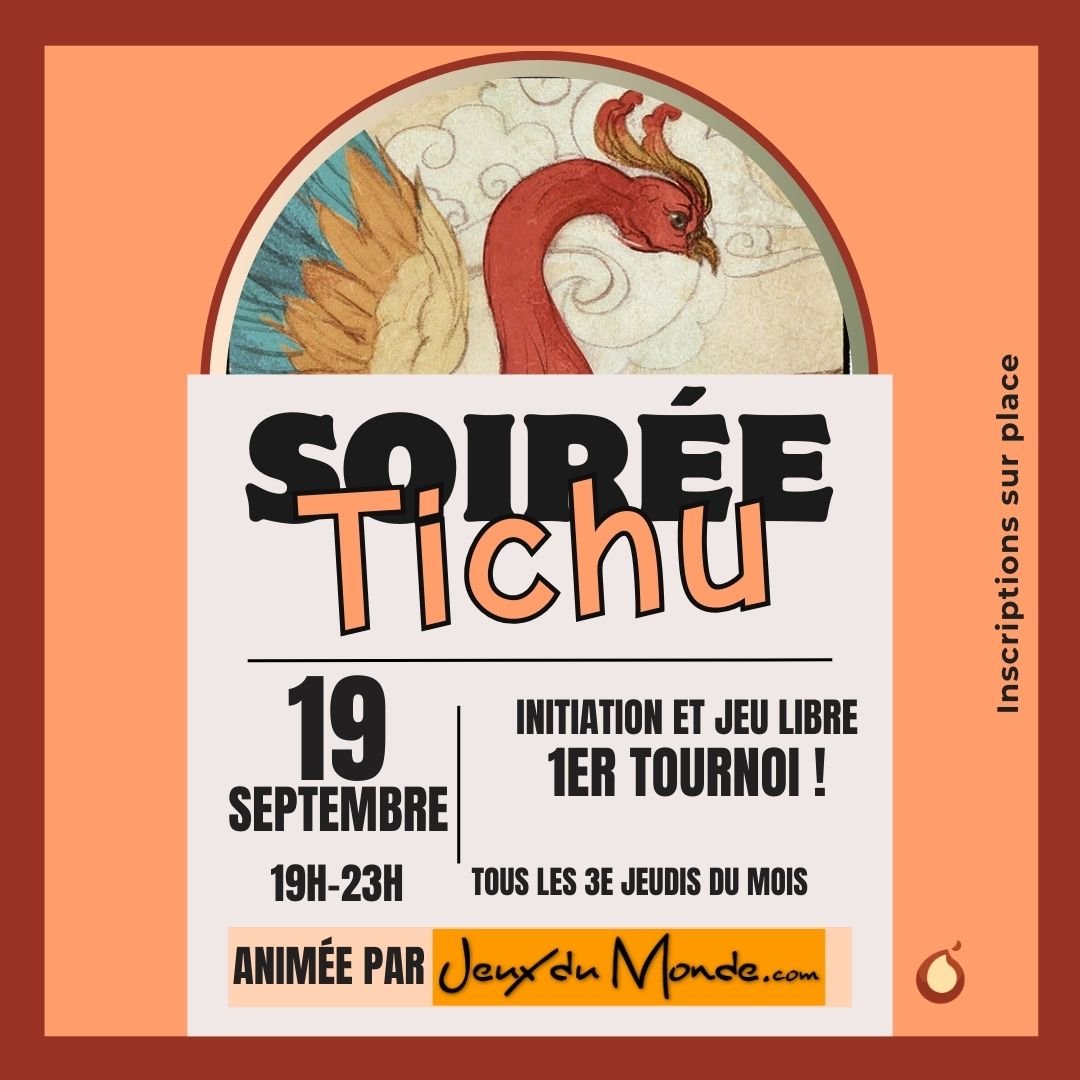 Soirée Tichu et premier tournoi – 19 septembre