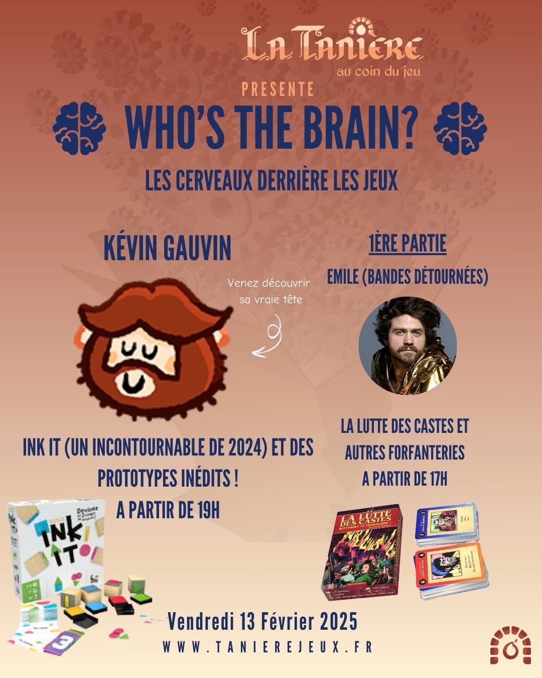 Who’s the brain – Kevin Gauvin et Emile des bandes détournées