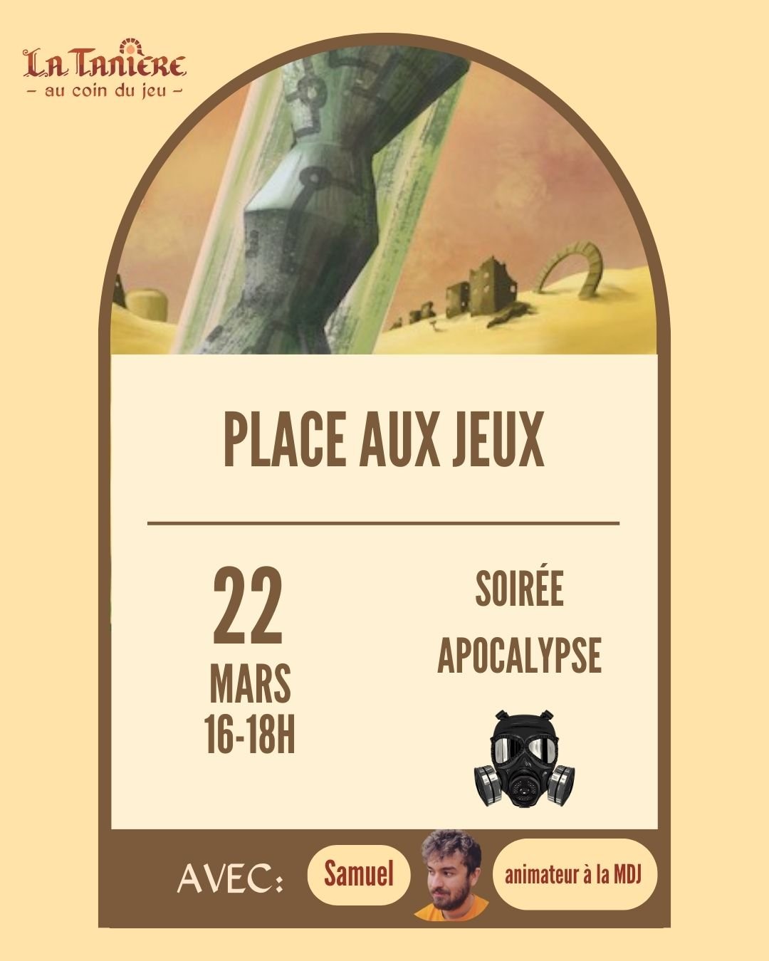 Place aux jeux soirée de l’apocalypse