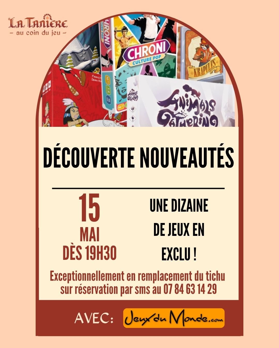 Découverte jeux