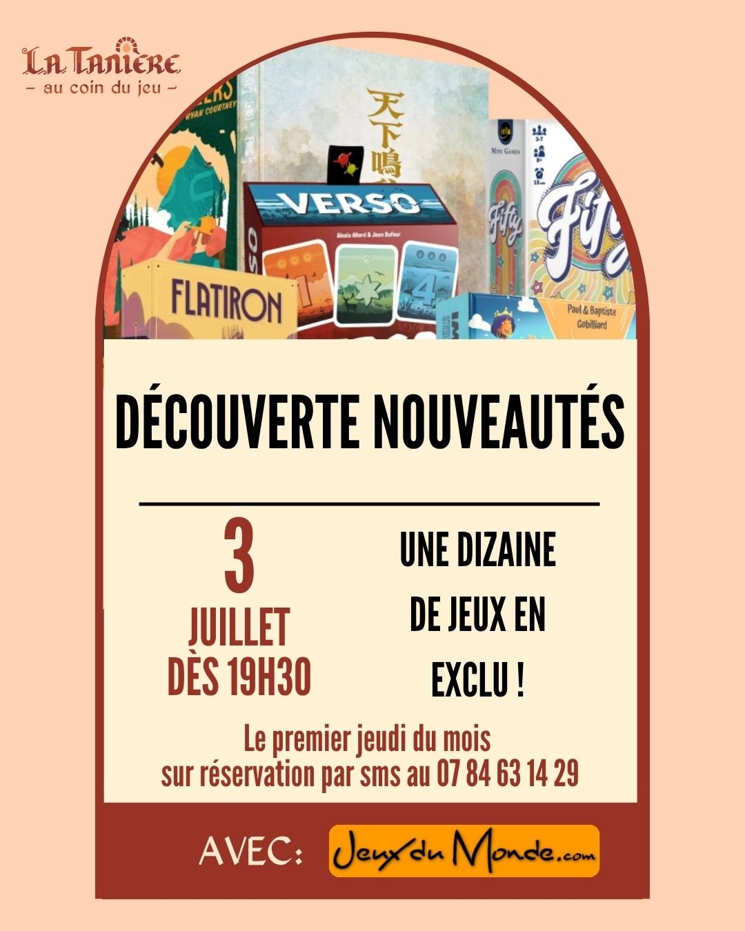 Découverte des nouveautés avec jeux du monde