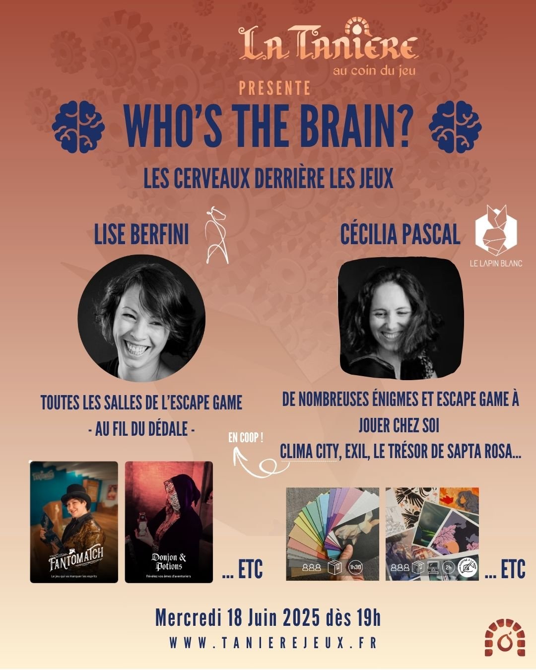Who’s The Brain – enigmatiques