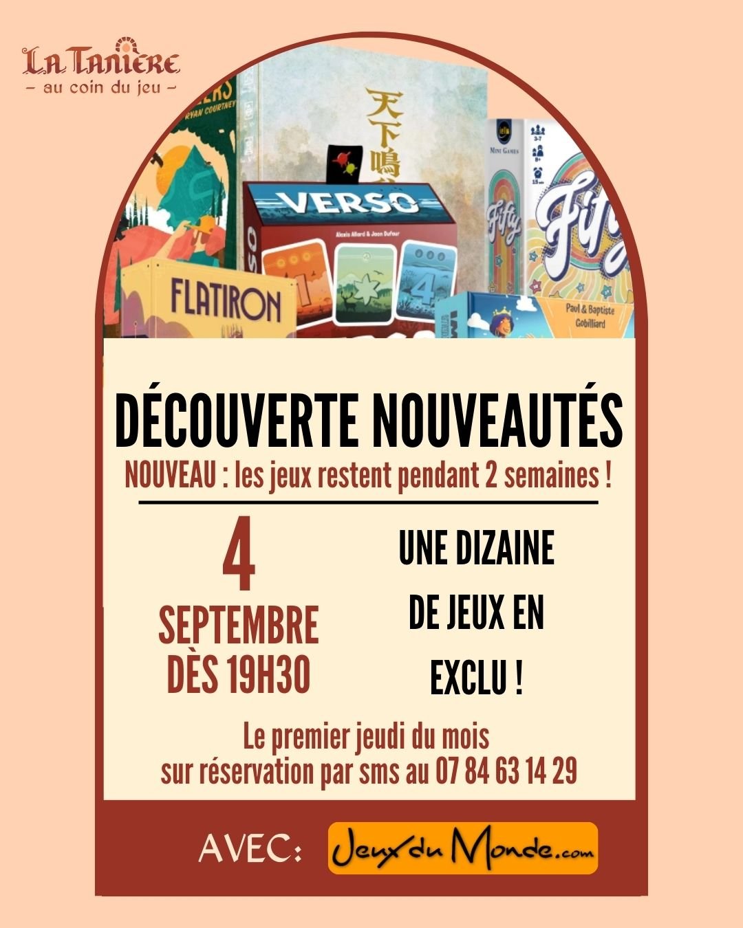 Découverte nouveautés