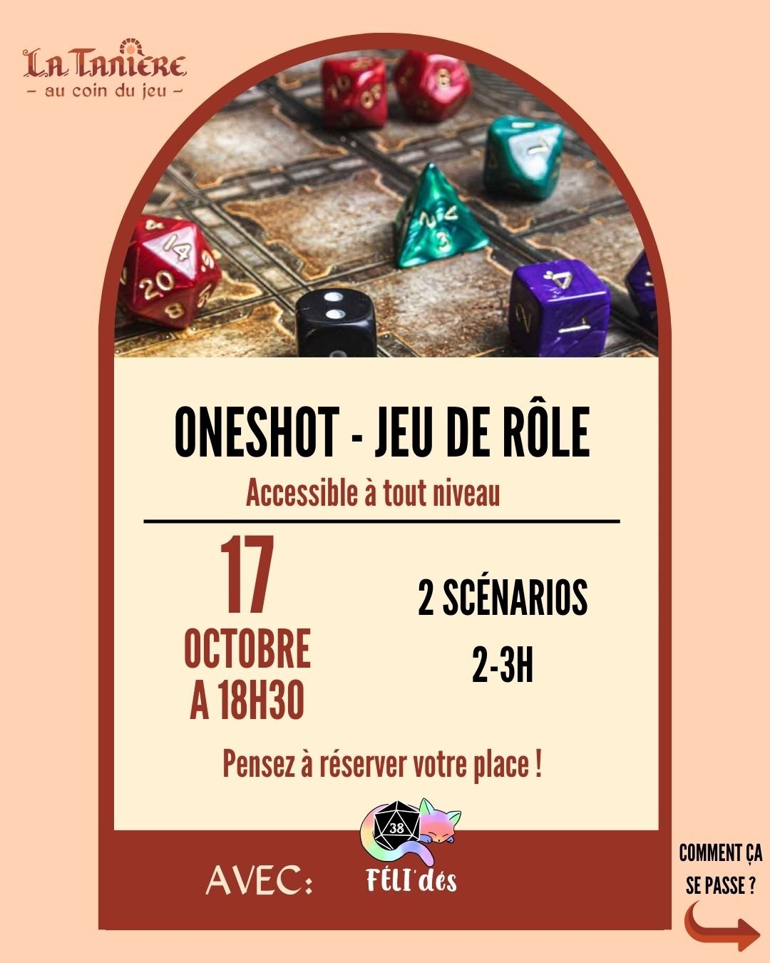 Jeu de Rôle oneshot tout niveau