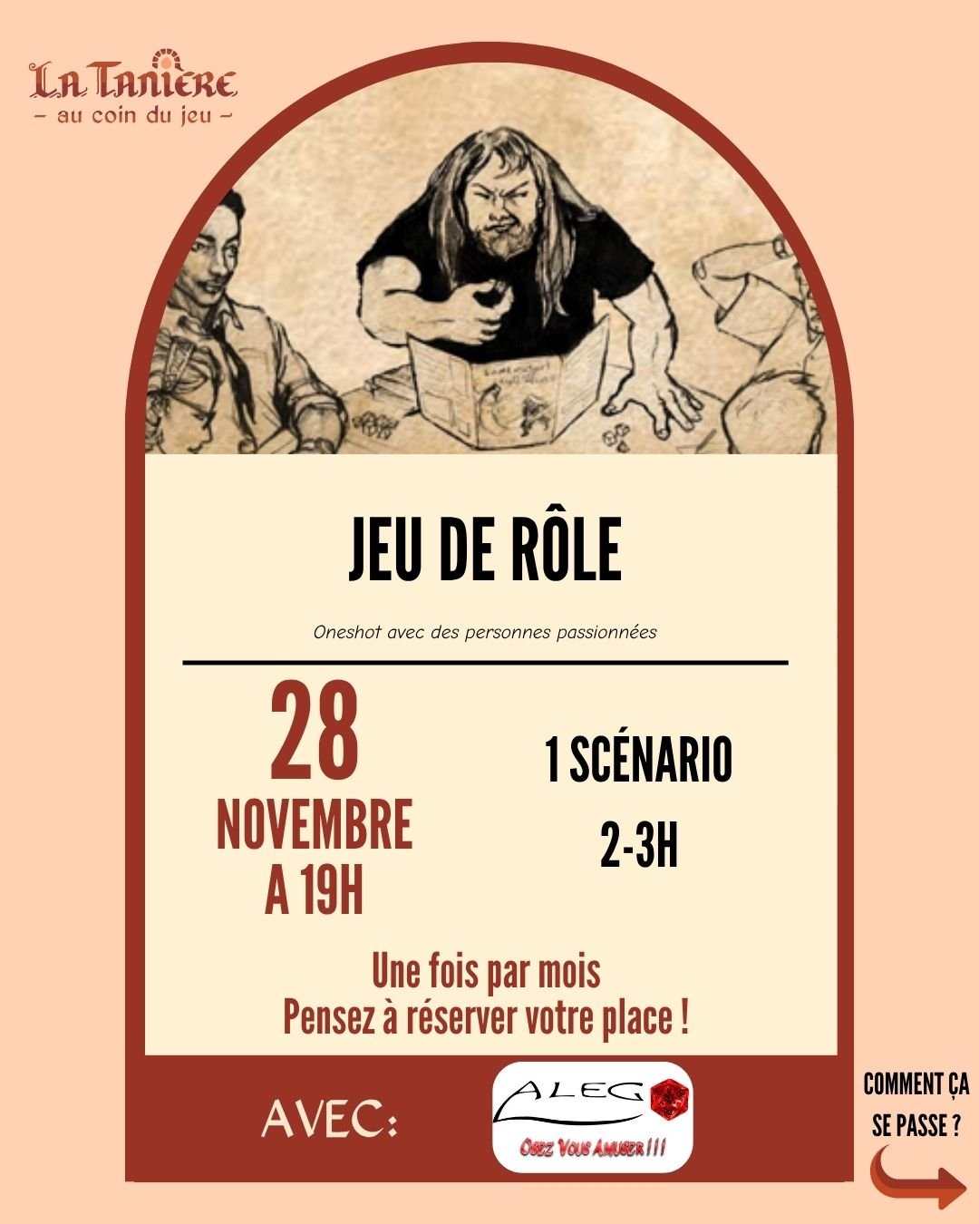 JDR avec l’ALEG thème Star Wars