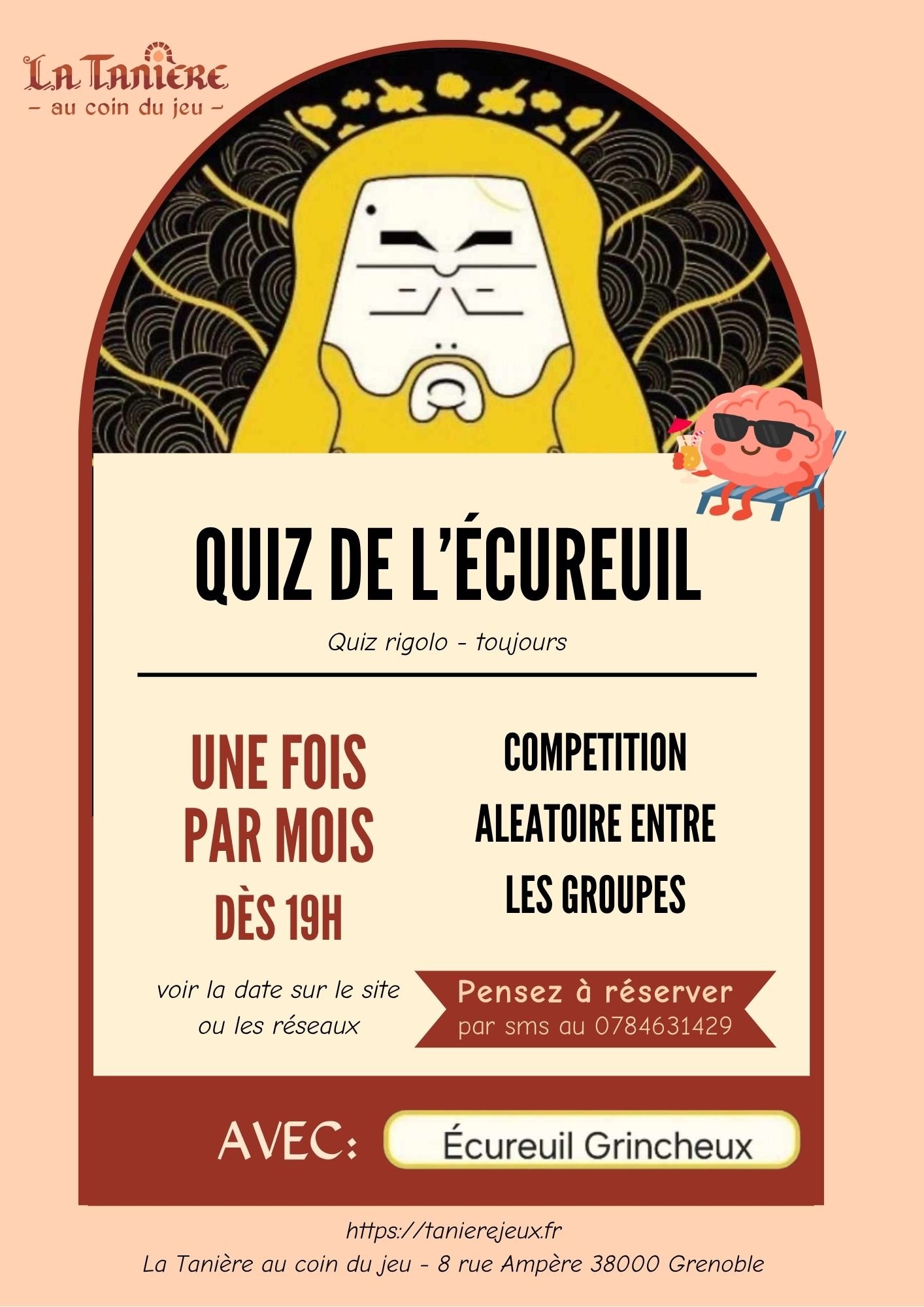 Quiz de l&rsquo;écureuil