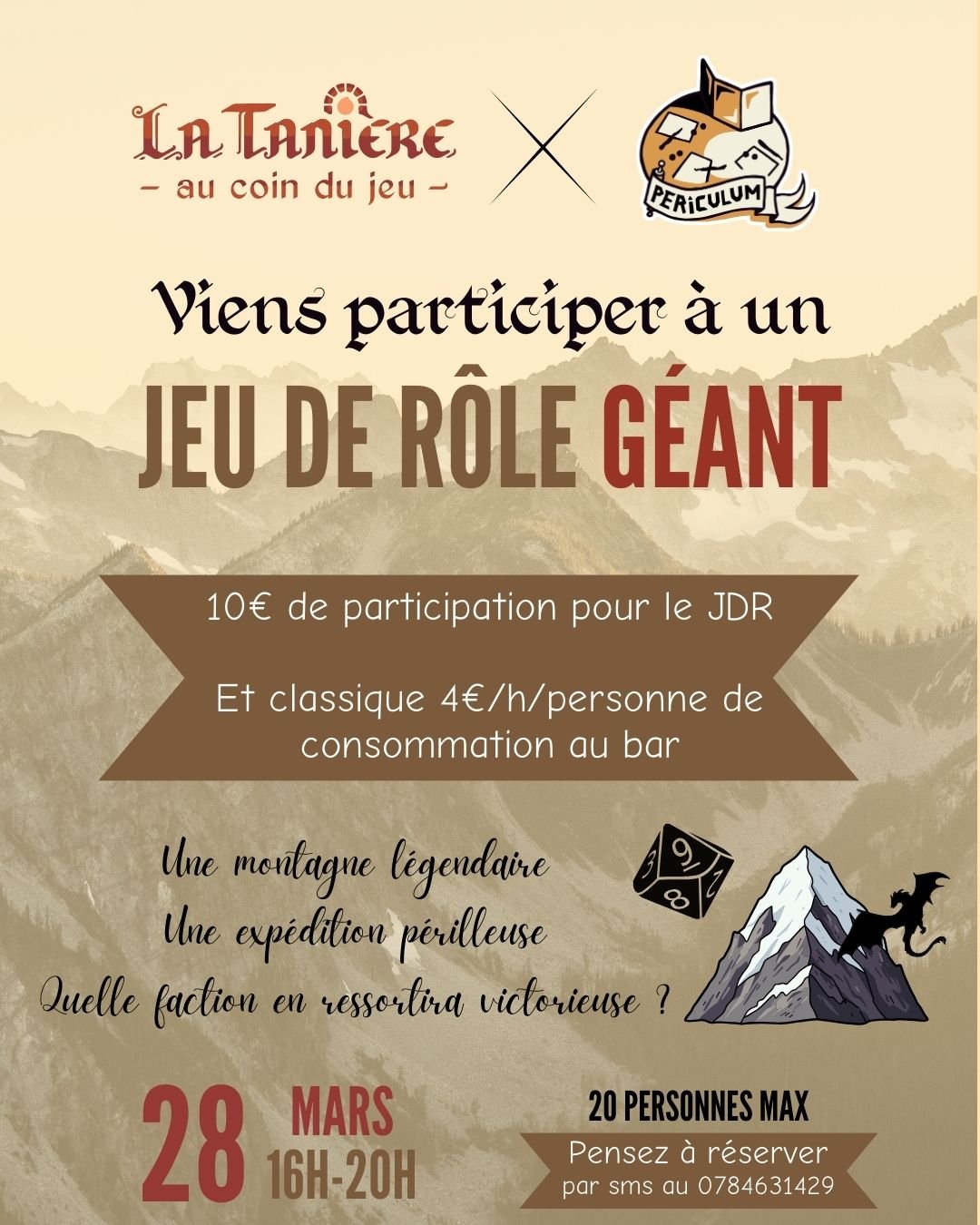 Jeu de rôle Géant