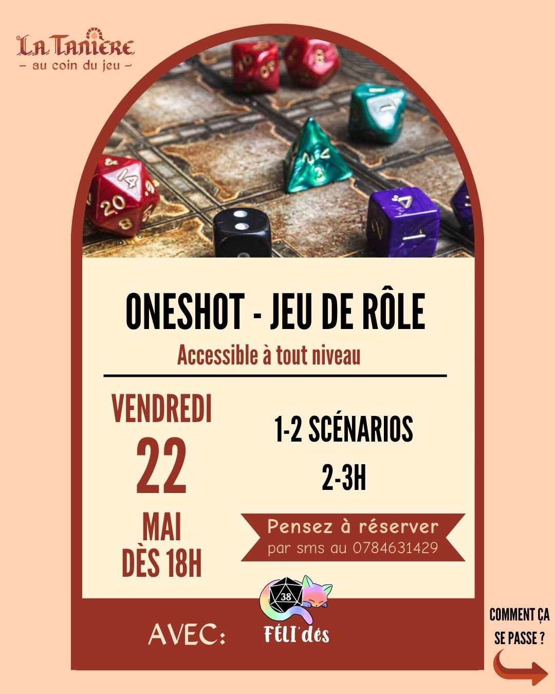 Jeu de Rôle avec les féli&rsquo;dés