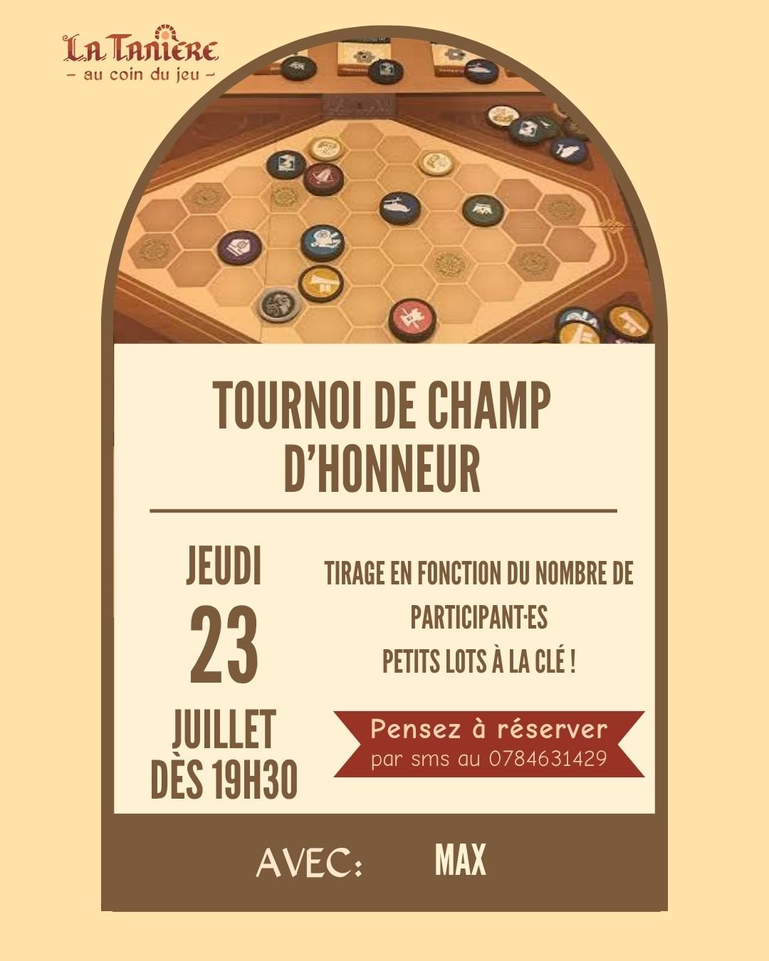 Tournoi de Champ d&rsquo;honneur 1vs1